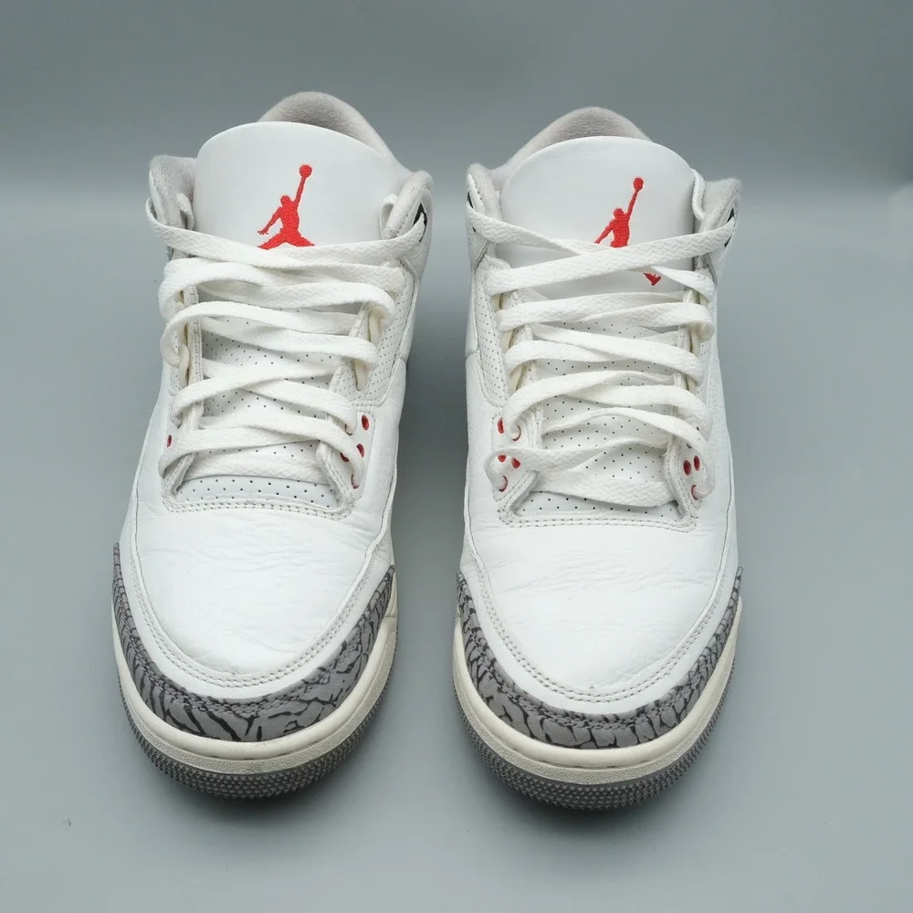 Jordan 3 Retro Mens White Cement Reimagined 9.5 DN3707-100